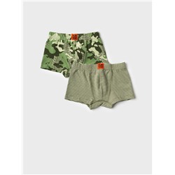 Трусы трикотажные для мальчиков - боксеры, 2 шт в комплекте