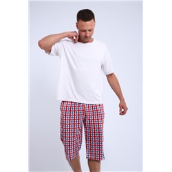 Шорты мужские Modellance 32096 (Красно-синий)