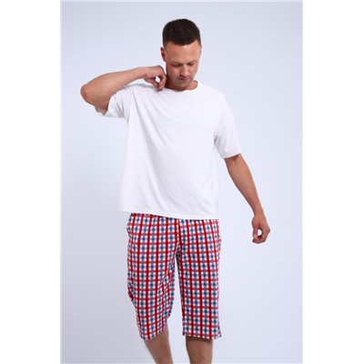 Шорты мужские Modellance 32096 (Красно-синий)