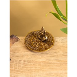Подставка под благовония «Ганеша», 7 см, латунь