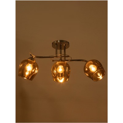 Люстра «Муза» 3×40 Вт Е27 хром