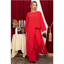 Блуза Лестия (красная) Б14714-16М