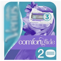Кассеты для бритвы Dʤɪˈlett ВИНУС ComfortGlide Breeze (2 шт.) (Оригинал)
