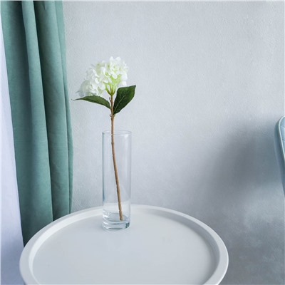 Цветок искусственный Гортензия 43 см белая / WN-36 /уп 150/600/