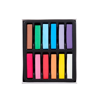 Мелки для волос, 12 шт.