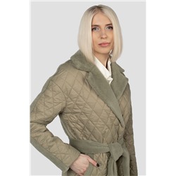 01-11600 Пальто женское демисезонное (пояс)