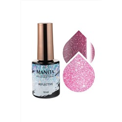Manita Professional Гель-лак для ногтей светоотражающий / Reflective №17, 10 мл KRISTALLER, 1112808