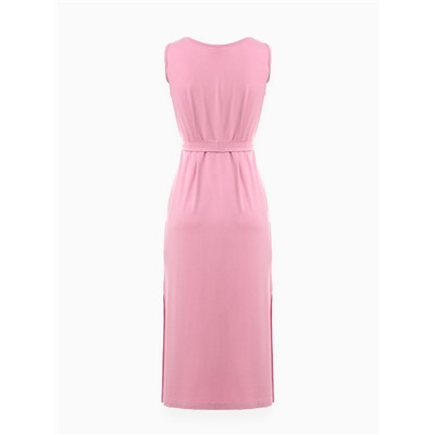 Сорочка миди ночная женская MINAKU: Home collection, розовая, размер 42