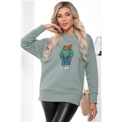 Свитшот "Тедди" (грин) Б7543