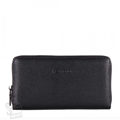Клатч мужской кожаный 5513H black Heanbag