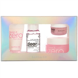 Banila Co., Dear Hydration Skin Care Starter Kit, 4 Piece Kit