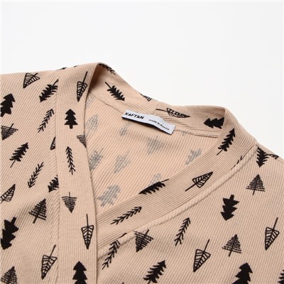 Пижама новогодняя женская (рубашка, брюки) KAFTAN «Елки», размер 52-54