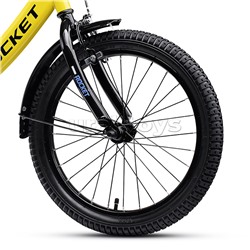 Велосипед 18" Rocket Gem, цвет желтый