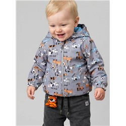 Куртка детская текстильная с полиуретановым покрытием для мальчиков (ветровка)