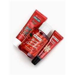 Новогодний подарочный набор косметики в мешке, домики, URAL LAB