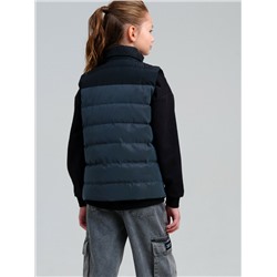 Жилет текстильный с полиуретановым покрытием для девочек