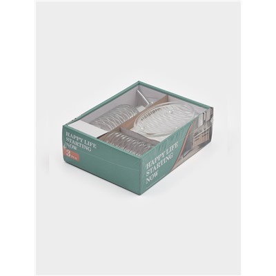 Набор для ванной "Перелив", 3 предмета (дозатор для мыла, стакан, мыльница)