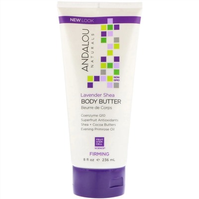 Andalou Naturals, Масло для тела, укрепляющее, лаванда и ши, 236 мл (8 ж. унц.)