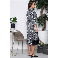 Платье Лада (черное) П10537