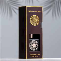 Диффузор ароматический "Sandal wood and lime ", сандаловое дерево и лайм, 150 мл