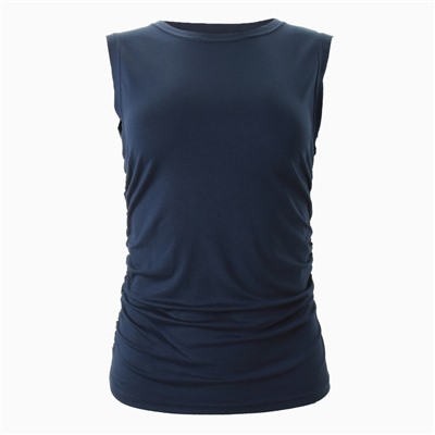 Майка женская MINAKU: Basic line, размер 44, тёмно-синяя