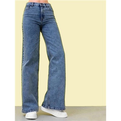 Джинсы палаццо женские