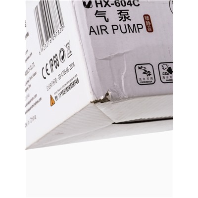 УЦЕНКА Компрессор для аквариума Sea Star HX-604С, 4×3 л/мин, 10 Вт, бесшумный