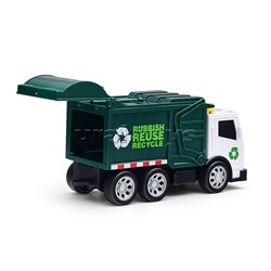 Машина "Мусоровоз" 1632 (свет, звук) в коробке