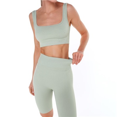 Топ спортивный женский Little Secret, зелёный, размер 46 (L)