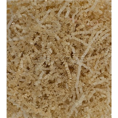 Наполнитель гофрированный бумажный для подарков 500 г, пергамент, в пластиковом пакете