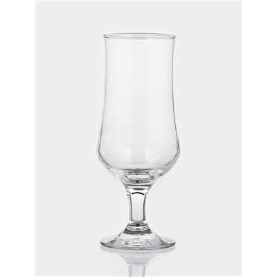 Пивные бокалы Paşabahçe Tulipe, 370 мл, набор 6 шт., стекло, прозрачные