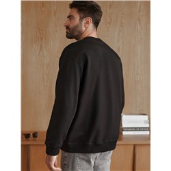 Джемпер из тонкого премиального футера с эластаном