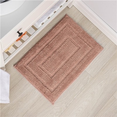 Коврик SAVANNA «Мягкость», 50×80 см, розовый