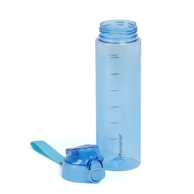 Бутылка для воды Onlytop, 700 мл, синяя