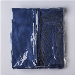 Чехол для одежды, 60×120 см, спанбонд, синий