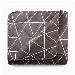 Покрывало LoveLife 2сп Grid 180×210±5 см, новосатин, 100%п/э