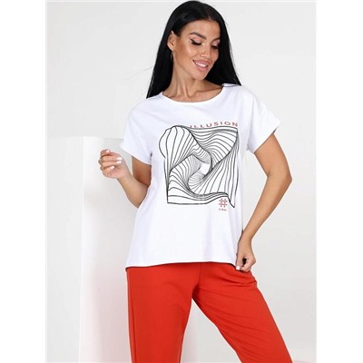 Костюм "Иллюжн-вайт" (Терракотовый)