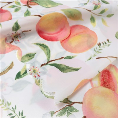 Скатерть «Доляна. Персики», 145×110 см, 100% п/э