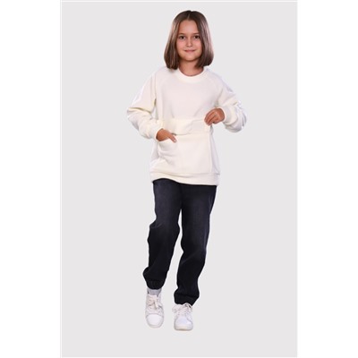 Пинки - толстовка молочный