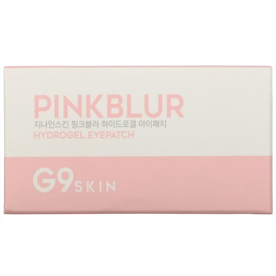 G9skin, Pink Blur Hydrogel Eyepatch, 100 g