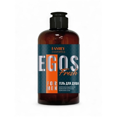 Гель для душа мужской EGOS for men Fresh, 470 мл