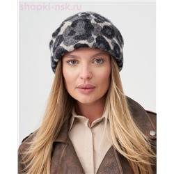 Алиса экомех ягуар трикотаж флис Шапка флис (56-58)
