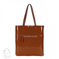 Сумка женская кожаная 5566P brown Polina&Eiterou