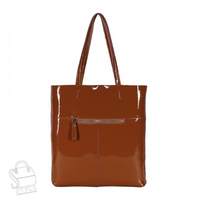 Сумка женская кожаная 5566P brown Polina&Eiterou
