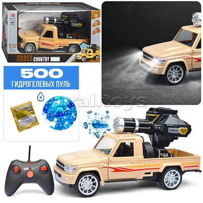 Машина "Пикап" с водной пушкой, р/у, 27 MGz, в коробке