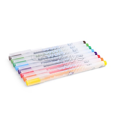 Набор гелевых ручек "Colors. Kawaii animals" 0.5 мм, 8 цветов