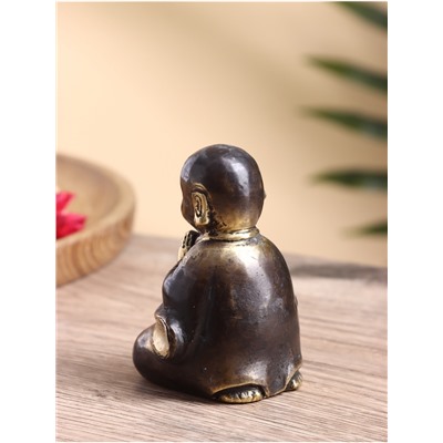 Сувенир «Монах», 6×6×9 см, бронза