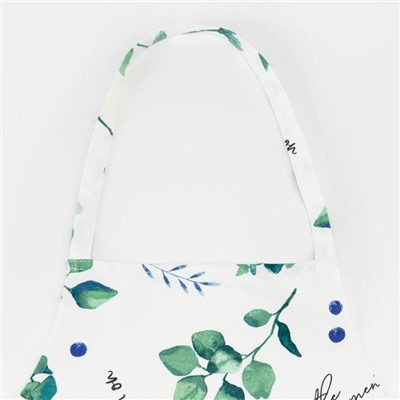 Фартук «Этель» Eucalyptus 60×70 см, 100% хлопок, саржа 190 г/м²