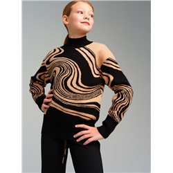 Свитер трикотажный для девочек