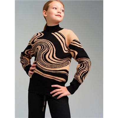 Свитер трикотажный для девочек